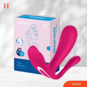 Satisfyer - Top Secret Plus Wearable Vibrator With App Control