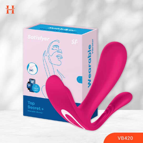 Satisfyer - Top Secret Plus Wearable Vibrator With App Control