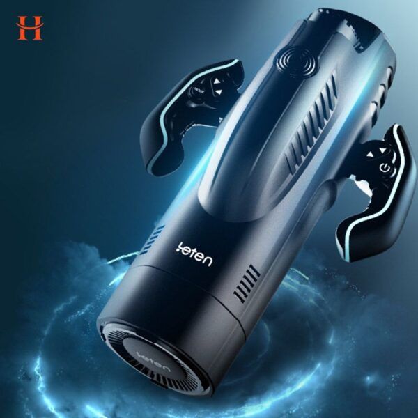 Leten - Bermuda Automatic Telescopic Sucking Heating Masturbator - Image 4