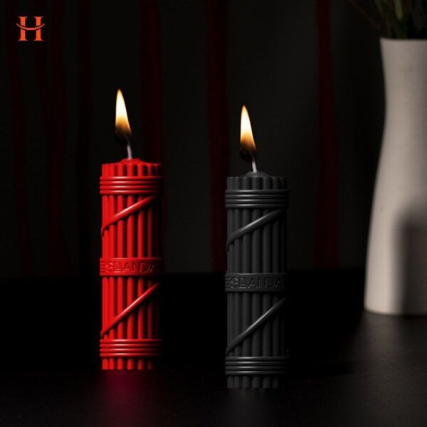 Sevanda - Fetish Drip Candles Set of 2 (Black & Red) - Image 2