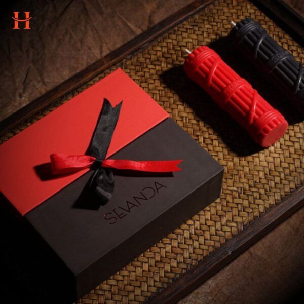 Sevanda - Fetish Drip Candles Set of 2 (Black & Red) - Image 3
