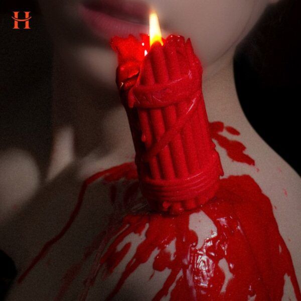 Sevanda - Fetish Drip Candles Set of 2 (Black & Red) - Image 4