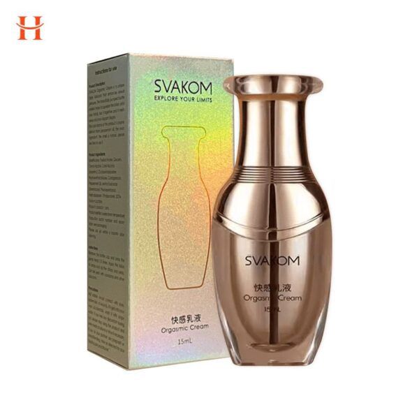 Svakom - Women Natural Orgasmic Cream Pump-Action Bottle (15ml) - Image 2