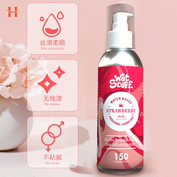 Wetstuff - Strawberry Lubricant 150g - Image 5