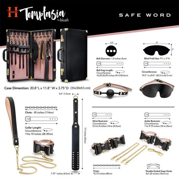 Blush - Temptasia Safe Word Bondage Kit - Image 7