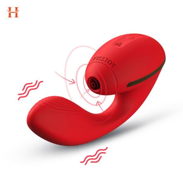 Kisstoy - Tina Suction Cup Clitoris Powerful Sucking Vibrator - Image 4