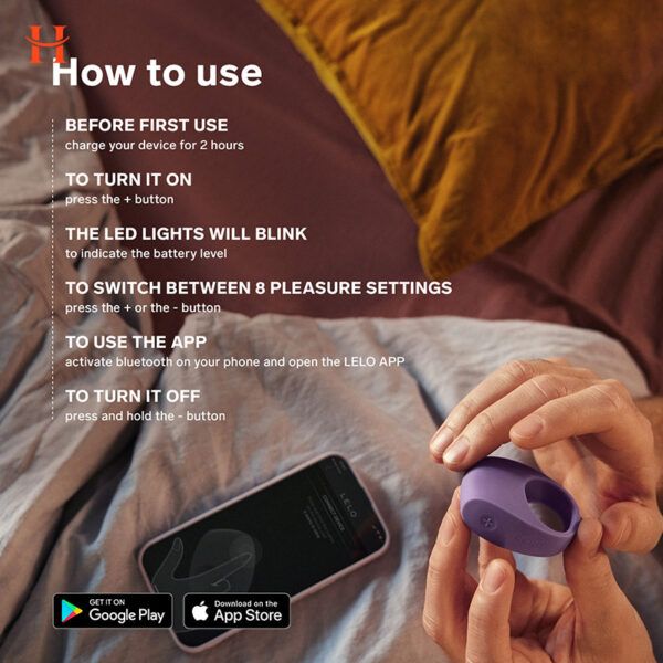 Lelo - TOR 3 Vibrating Couple's Ring - Image 3
