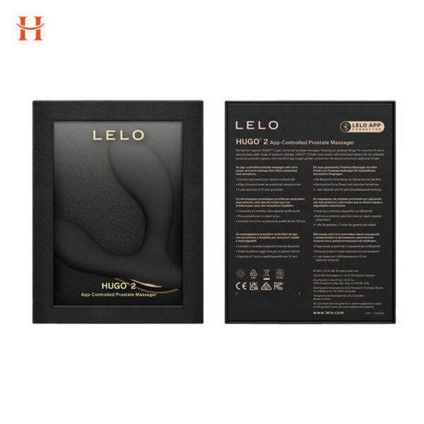 Lelo - Hugo 2 Rechargeable Waterproof Silicone App Controlled Prostate Massager - Image 6
