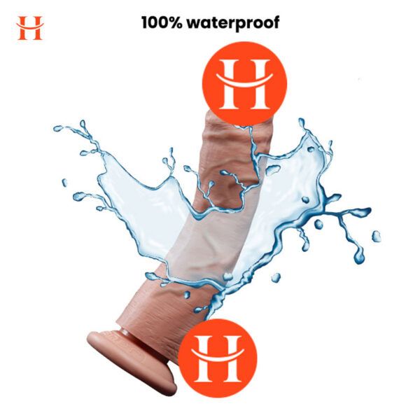 Jeusn - The Rock Silicone Dildo with Suction Cup Base - Image 4