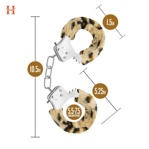Blush - Temptasia Beginner Cuffs Leopard - Image 6