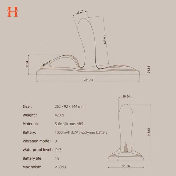 Zalo - Flora Smart Vibrating Pad - Image 7